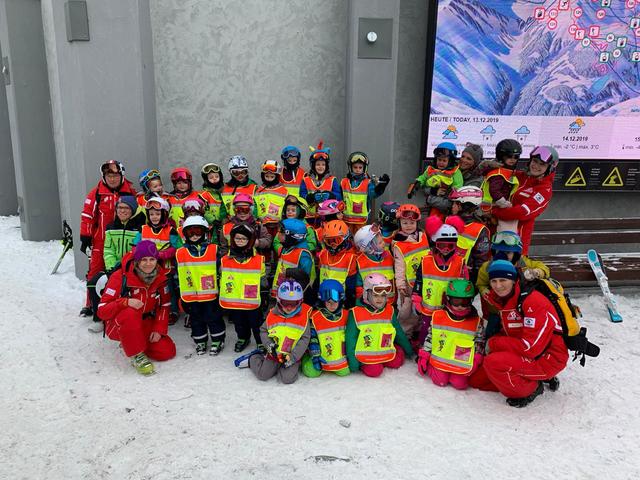 Die Kinder des Kindergartens Serfaus verbrachten eine tolle Skiwoche in Serfaus. | Foto: Walter Hochenegger