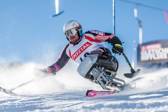 Die Sportler mit Handicap kämpften am Pitztal-Gletscher um Meter und Sekunden. | Foto: Foto: Walch
