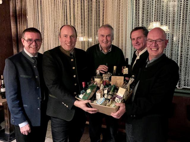 Manfred Schulz, Dieter Schwarz, Josef Pleil, Hermann Stich, Roman Spieß. | Foto: Schulz