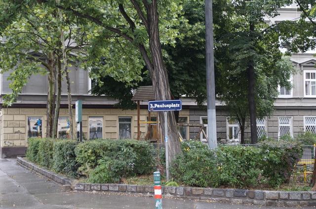 Die Umgestaltung des Paulusplatz hat 2019 begonnen.