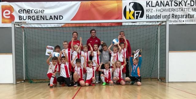 Das erfolgreiche Team der Güssinger U8. | Foto: GSV