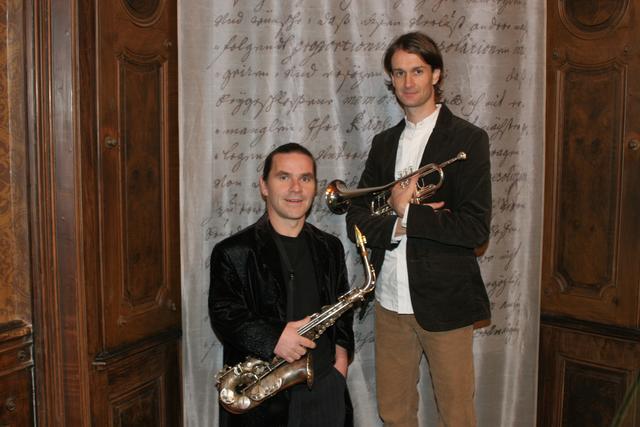 Kongeniales Duo anno 2004: Egon Tertinegg (l.) und Manfred "Cook" Koch