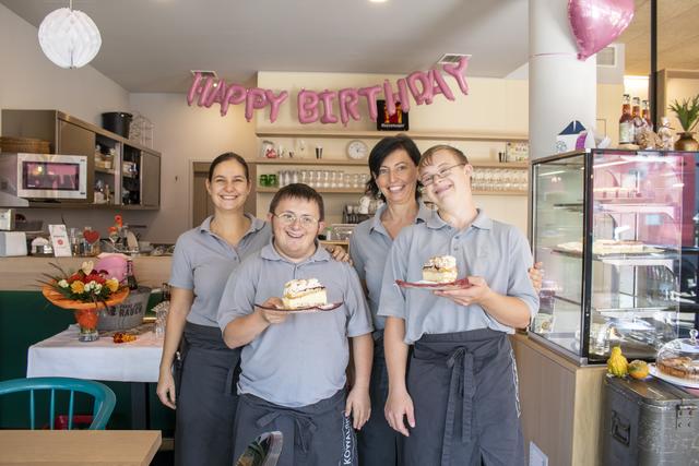 Das Kowalski Riedenburg feierte im Oktober Geburtstag. Es gibt drei dieser inklusiven Cafés und Bistros in der Stadt Salzburg. | Foto: ´Diakoniewerk