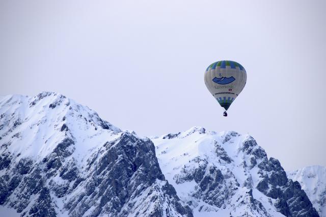 Der TVB Kaiserwinkl veranstaltet vom 25. Jänner bis 1. Februar die Alpin Ballooning Woche.