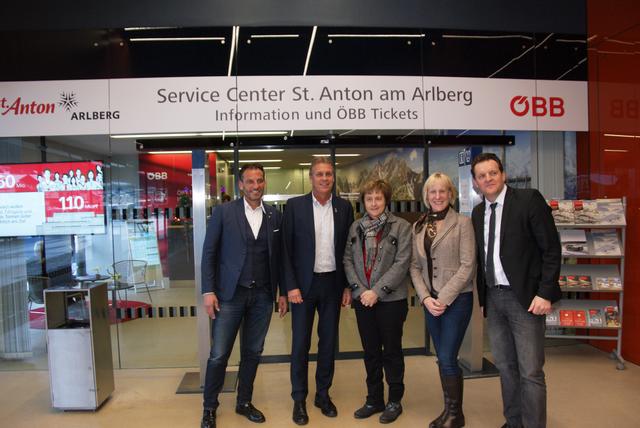 Neue Kooperation: TVB St. Anton am Arlberg und ÖBB. | Foto: Othmar Kolp