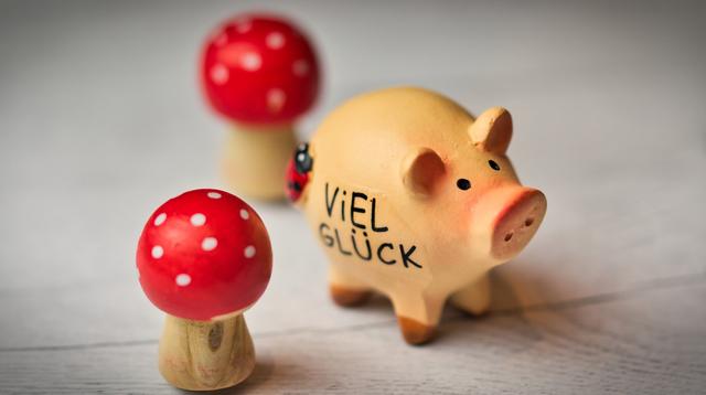 "Schwein gehabt": Diese Symbole sollen Glück bringen.