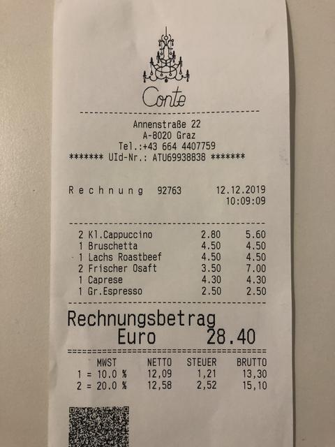 Guter Start ins neue Jahr: Das Conte ist einen Besuch wert.
