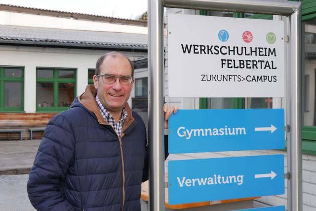 Bernhard Reichl, GF: "Unser Vorteil am Arbeitsmarkt ist die Kombi aus schulischem Wissen und fachlicher Ausbildung." | Foto: Werkschulheim Felbertal