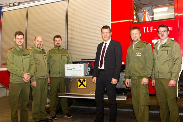 v.l.n.r.: Thomas Kirschner, Sepp Bröderbauer, Stefan Friedl, Ludwig Kapfer,
Peter Mörzinger und Patrik Bumberger | Foto: BFK-Rohrbach/Sonnleitner