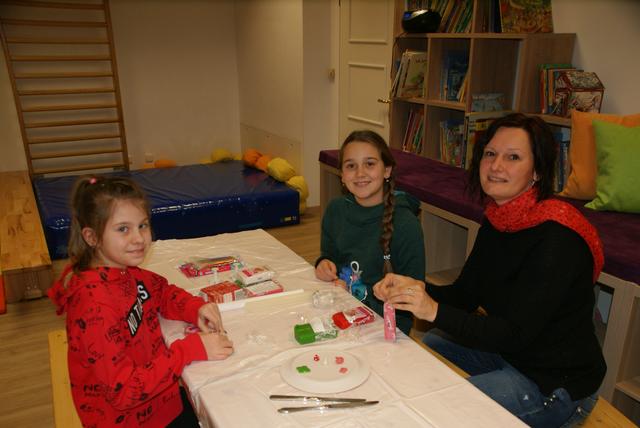 Alissia, Sarah und Margot