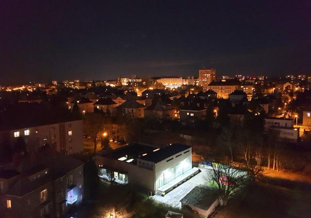 Blick vom 8. Stock des Hotels auf Olmütz