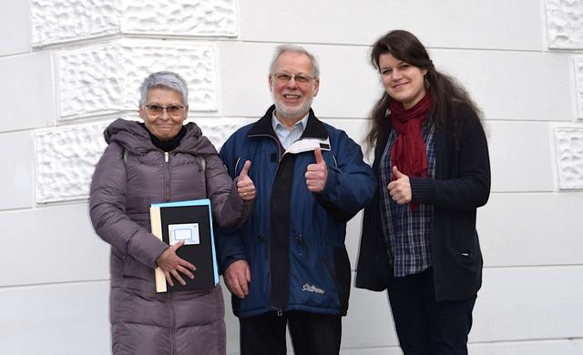 Dagmar Ahrer, Walter Eberl und Erika Schrinner wollen in den Gemeinderat in Allentsteig einziehen.