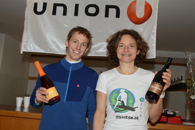 Sebastian Czerny und Irene Reichl waren die Schnellsten beim Purkersdorfer Silvesterlauf 2019.