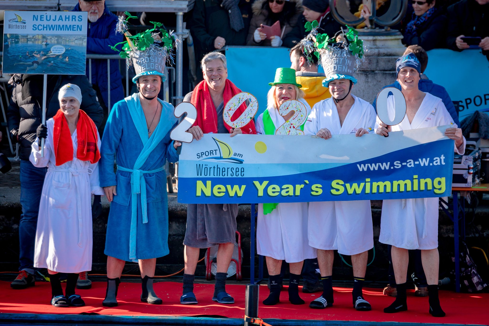 Sehr Erfrischend Sprung In Den Worthersee Villach Land