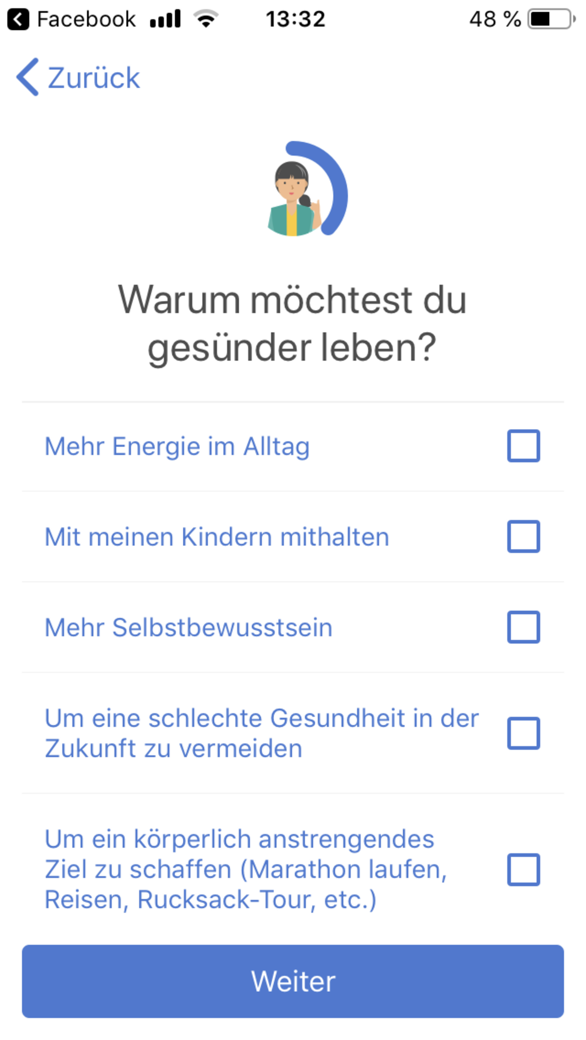 Kostenlose Gewichtsverlust App in Spanisch online