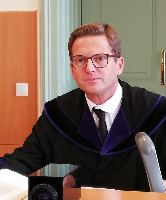 Markus Grünberger verhängte eine Haftstrafe.
