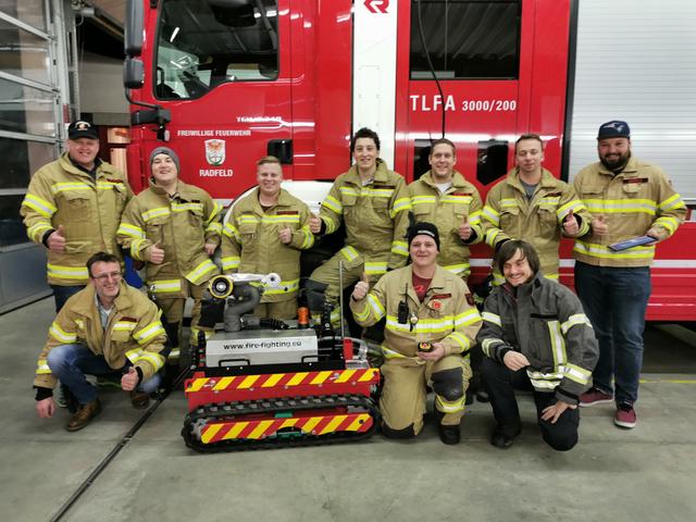 Die FF Radfeld ist für Tunneleinsätze an Bahn und Straße schwerpunktmäßig ausgebildet und ausgestattet – jetzt auch mit einem "Fire Crabber". | Foto: FF Radfeld