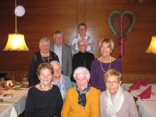 Die Jubilare freuten sich über die persönlichen Glückwünsche (nicht im Bild: Alfred Marth, Thurner Christa und Kircher Maria). | Foto: Gertraud Niggler