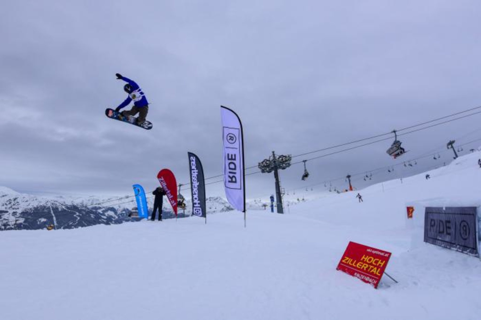 Snowboard 1. Tourstop der Zillertal Välley Rälley Schwaz