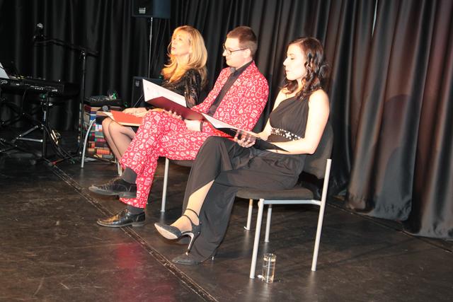 Silvia Sonnleitner, Philipp Fink, Verena Hiebler (v.l.) im Silvestereinsatz