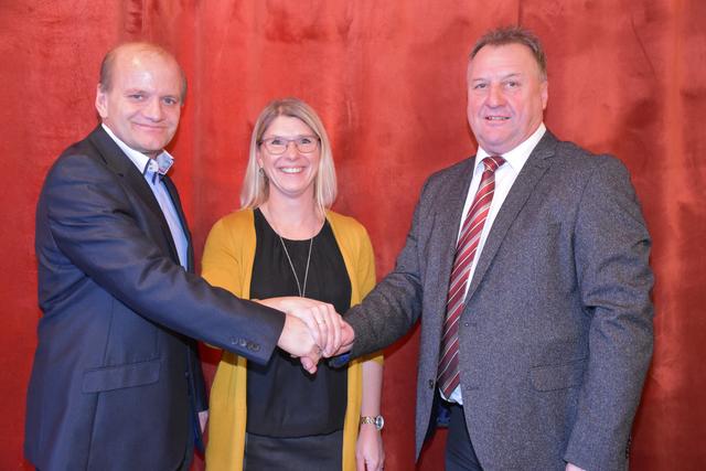 Franz Aigner, Petra Zeh, Karl Hofstätter.