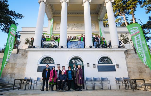 Die „Alm“ in Eisenstadt war Schauplatz für den Wahlauftakt der burgenländischen Grünen. | Foto: Grüne