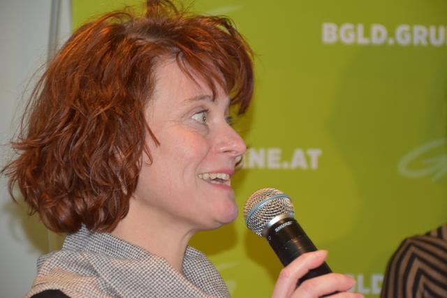 Landesgeschäftsführerin Martina Hajdusich appelliert an die grünen Funktionäre, bis zum 25. Jänner „zu laufen“. | Foto: Uchann