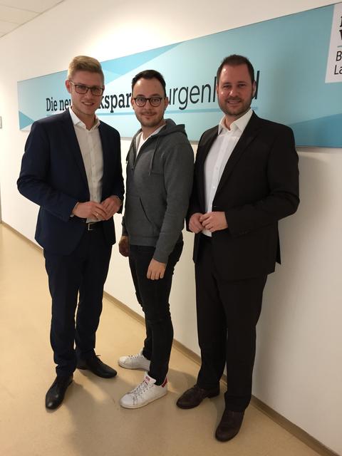 Patrik Fazekas, Sebastian Steiner und Christian Sargatz fordern mehr politsische Bildung