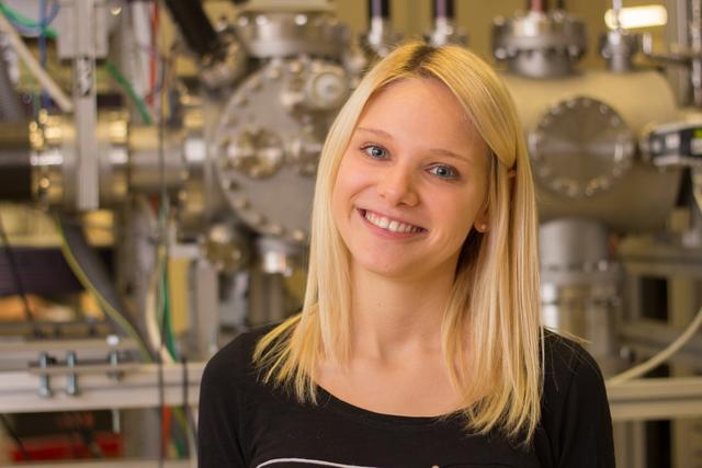 Janine Schwestka wird in den nächsten Wochen ihre Doktorarbeit abschließen. | Foto: Technische Universität Wien