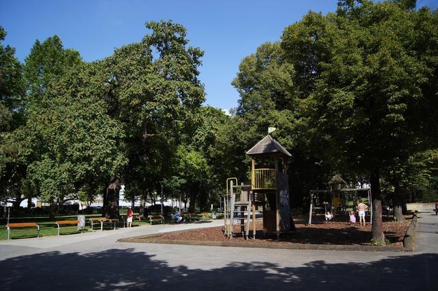 Beispiel Arne-Carlsson-Park: Der Alsergrund ist einer der wenigen Bezirke, die heute mehr Grünflächen als vor 20 Jahren haben.