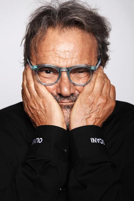 Ein ganz Großer: Oliviero Toscani im Atelier Jungwirth
