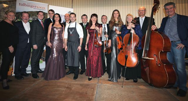 Wiener Strauß Company beim 18. Tullnerfelder Neujahrskonzert.