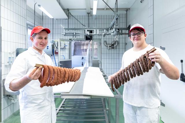 Fleischproduktion aus schuleigener Herstellung