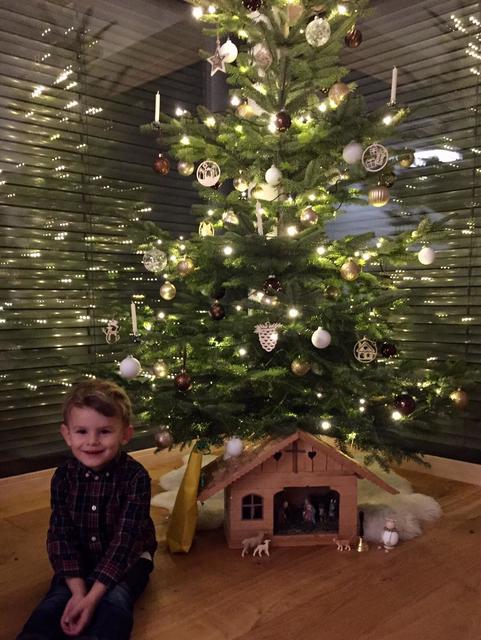 Der schönste Christbaum aus dem Bezirk Vöcklabruck: Julius und der Christbaum | Foto: Teresa Ines Sagerer