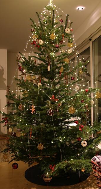 ein glänzender Baum, strahlende Kinderaugen und der erste selbst gebastelte Stern vom 2-Jährigen haben uns heuer die größte Freude bereitet.