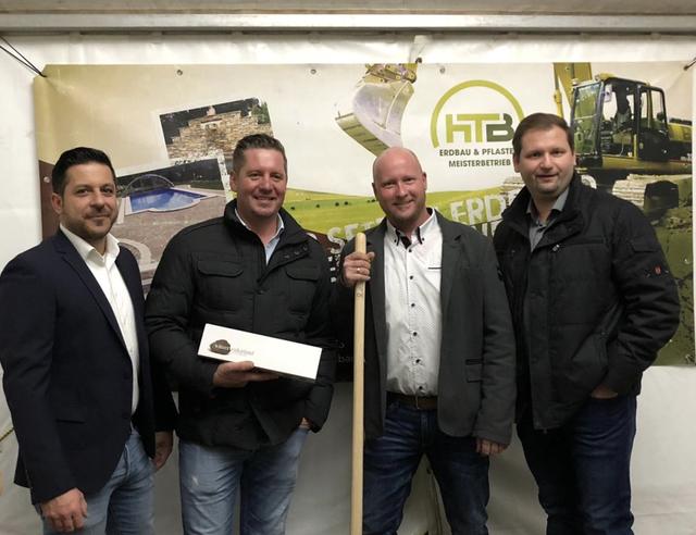 Gratulationen für das Stallhofner Unternehmer-Duo Andreas Hörzer und Stefan Tappler