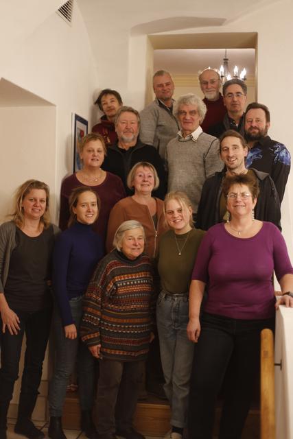 Die Grünen Maria Anzbach bei der Präsentation in der Mühle in Maria Anzbach