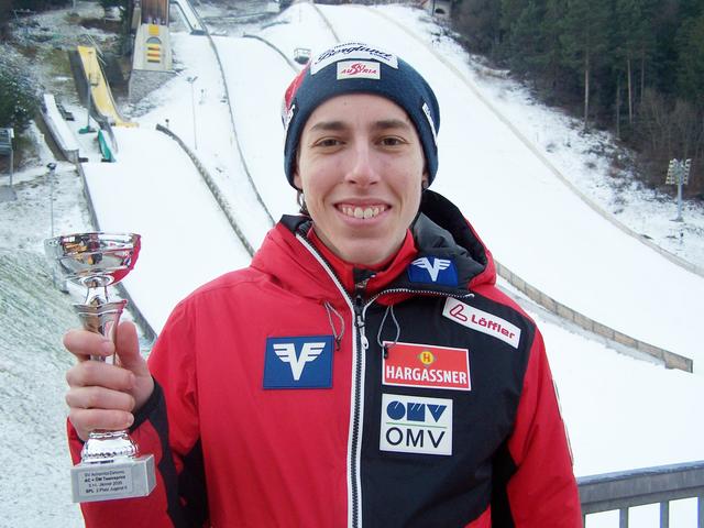 Marco Wörgötter wurde Zweiter in Villach.