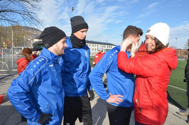 Im Mittelpunkt des Trainingsauftaktes standen Lactat- und Leistungstests.