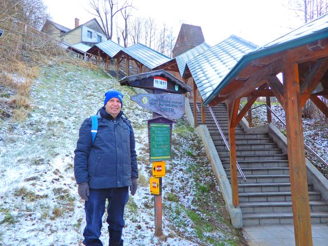 Bei der Talbergstiege beginnt die Wanderung