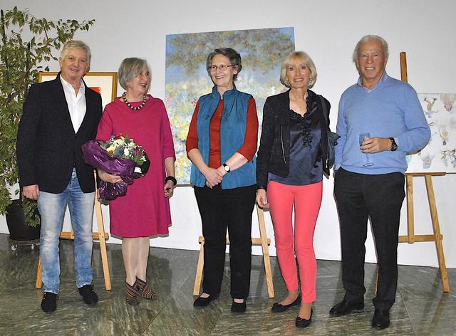 Manfred Folie, Helene Bürkler, Schwester Johanna, Maria Behler und Gerhard Ortner.