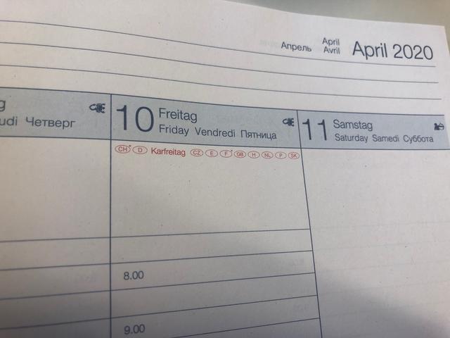 Karfreitag: Wer da Urlaub haben will, muss das diese Woche mitteilen.