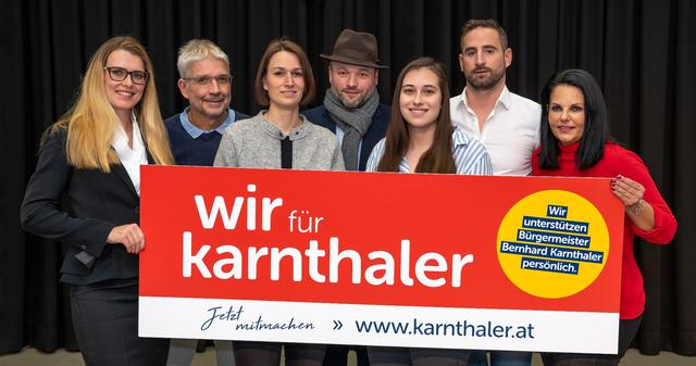 Nina Daghofer, Dr. Stefan Griesmayer, Dipl. Ing. Karin Kopecky, Gerry Höller, Landjugend-Obfrau Viktoria Förstl, ReginaPlaza-Chef Mathias Ernst und Dr. Daniela Herzog.