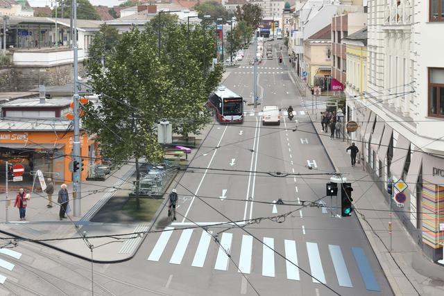 So soll das Gersthofer Platzl nach der Umgestaltung aussehen. Es soll mehr Sicherheit und Wohlbefinden ausstrahlen.