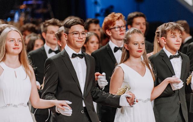 Schüler der Tanzschule Polai eröffneten den Ball auch schon im letzten Jahr.