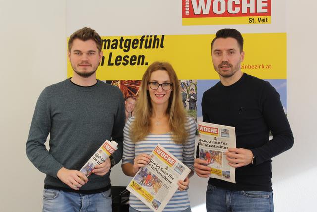 Übergabe: Bettina Knafl übernimmt nach zwei Jahren Babypause wieder die Redaktionsleitung der WOCHE St. Veit