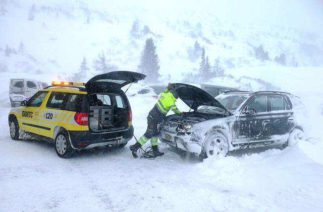 Viel Schnee und die Kälte machten 2019 den Autofahrern zu schaffen und sorgten für eine Großzahl der Einsätze.
