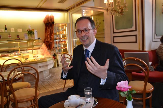 Gerhard Hammerer im Neujahrsgespräch mit der bz.