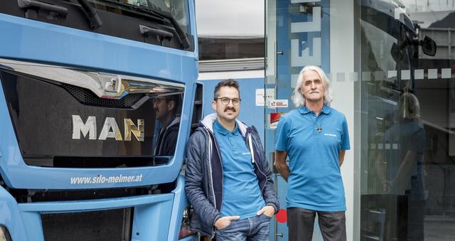 Wünschen sich faire wirtschaftliche Rahmenbedingungen: Simon (li.) und Rupert Melmer. 

 | Foto: Silo Melmer / Rudi Wyhlidal 