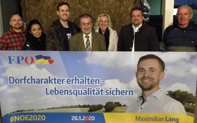 Beginn des Intensivwahlkampfes in Theresienfeld!
26.01.2020: FPÖ ❌ Liste 2 💙
Vorzugsstimme für Maximilian LANG | Platz 3